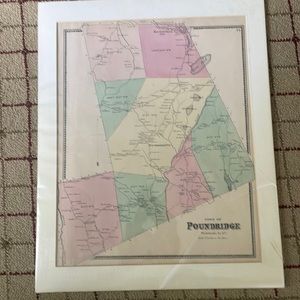 Antique Map New York Area